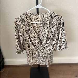Leopard Print Top